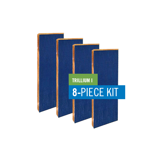 Trillium Series Pad Kit for 2 Fan Unit, includes replacement pads & installation guide